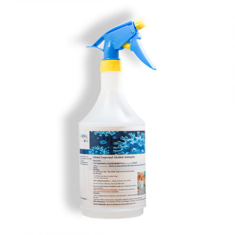 Antiseptic Hand Sanitizer, 32-oz Quart Spray